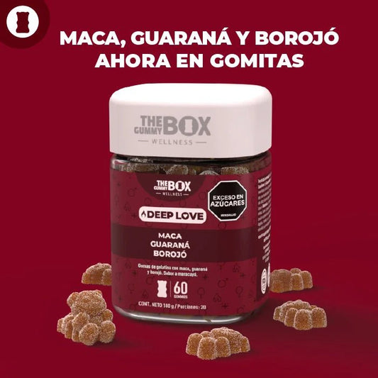 gomitas de maca guarana borojo